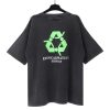 ヴェトモン レトロ スーパーコピー 刺しゅうプリント綿100%カジュアル半袖Tシャツ