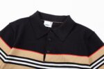 バーバリー スーパーコピー 入手困難 三色ニット半袖Tシャツポロシャツ