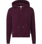 バーバリー コピー 無地カシミヤ混紡フード付きパーカーコート