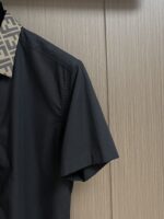 フェンディ コピー ファッション シンプルカジュアルスタイル半袖Tシャツ