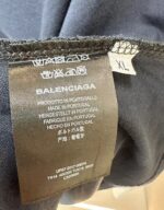 バレンシアガ X アディダス やわらか快適ロゴ刺しゅうカジュアル半袖Tシャツ