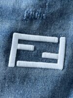 フェンディ n級品 入手困難 アルファベット刺繍ロゴカジュアルジーンズ