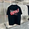 バレンシアガ コピー 柔らかくて快適純綿ロゴプリントカジュアル半袖Tシャツ