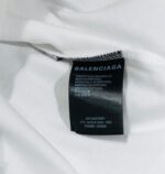 バレンシアガ 芸能人 スーパーコピーフロッキープリントカジュアル半袖Tシャツ