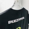 品質保証安い! バレンシアガ コピー 刺しゅうプリント半袖Tシャツ