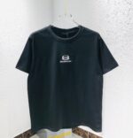 品質保証安い! バレンシアガ コピー 刺しゅうプリント半袖Tシャツ