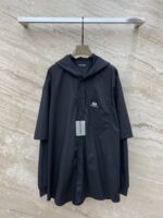 芸能人愛用 高級感あるバレンシアガ コピー フード付きパーカーコート