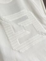 フェンディ スーパーコピー 人気新作ロゴ刺繍 ファッション カジュアル半袖 激安販売