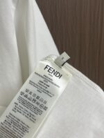 フェンディ スーパーコピー 人気新作ロゴ刺繍 ファッション カジュアル半袖 激安販売