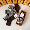 期間限定SALE!! 入手困難 フェンディ 靴下 スーパーコピー 抗菌防臭 吸汗速乾 5足組