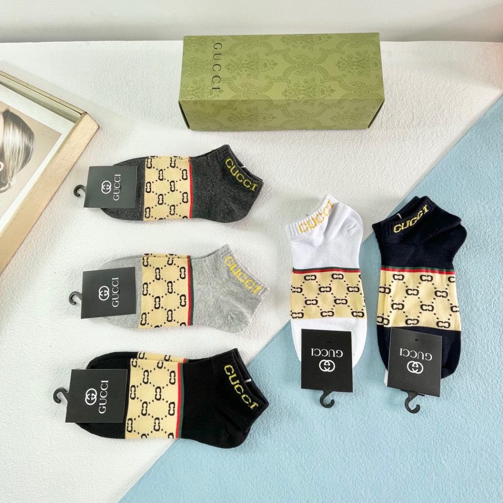 期間限定SALE!! グッチ n級品 超お得純綿吸汗性と通気性が良い純綿靴下