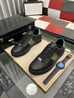 入手困難 触り心地のいい グッチ コピー 輸入牛革カジュアルスニーカー