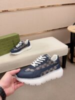入手困難 人気セールHOT グッチ スーパーコピー 輸入牛革 アイキャッチ カジュアルスニーカー