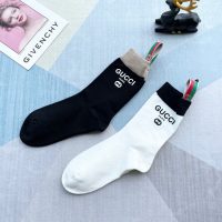 個性的 魅力的 心地よい コットン素材 グッチ 偽物 高品質純綿柔らかくて通気性が良い 靴下
