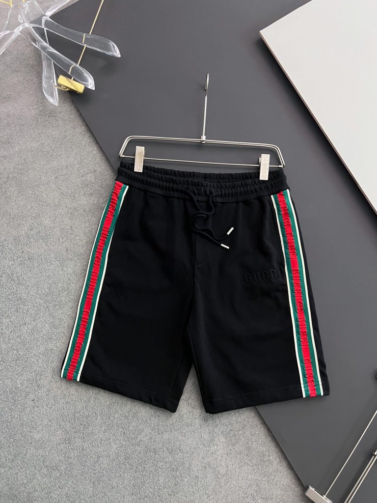 入手困難 グッチ スーパーコピー ボーダーカジュアルスポーツショートパンツ