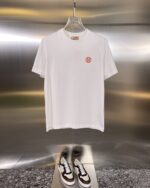 エルメス スーパーコピー繊細で柔らかい刺繍カジュアル半袖Tシャツ