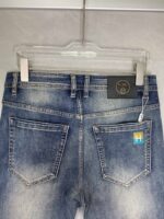 エルメス 偽物 ファッション アルファベットプリントカジュアルジーンズ