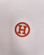 エルメス スーパーコピー繊細で柔らかい刺繍カジュアル半袖Tシャツ