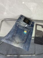 エルメス 偽物 ファッション アルファベットプリントカジュアルジーンズ