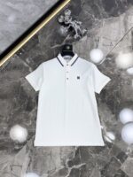 エルメス 偽物 人气新作 ファッション アルファベットロゴ男性折り襟ポロシャツ