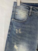 入手困難 エルメス コピー ロゴプリントカジュアルデニム