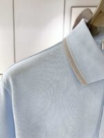エルメス コピー 超お得柔らかい折り襟メンズポロシャツ