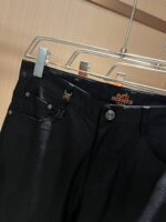 個性的 魅力的 心地よい コットン素材 エルメス コピー カジュアルスリムストレートカジュアルパンツ