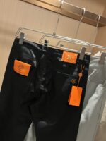 個性的 魅力的 心地よい コットン素材 エルメス コピー カジュアルスリムストレートカジュアルパンツ