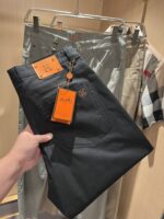 個性的 魅力的 心地よい コットン素材 エルメス コピー カジュアルスリムストレートカジュアルパンツ