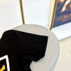 フェンディスーパーコピー 入手困難 ロゴプリントファッション カジュアル半袖Tシャツ