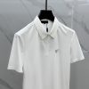 プラダ プラダ スーパーコピー 優良サイト 口コミ メンズ折り襟カジュアルTシャツ