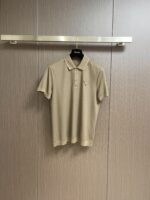 プラダ スーパーコピー 人気の新作アルファベットロゴメンズスキッパーポロシャツ