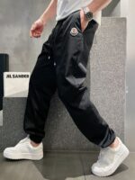 個性的 魅力的 心地よい コットン素材 モンクレール コピー 春夏カジュアルスポーツパンツ