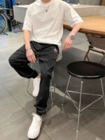 個性的 魅力的 心地よい コットン素材 モンクレール コピー 春夏カジュアルスポーツパンツ