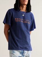 セントマ イケル 偽物 レトロ定番タイプアルファベットプリントカジュアル半袖Tシャツ