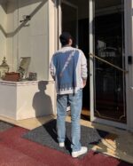 個性的 魅力的 心地よい コットン素材 セントマイケル コピー アメリカンスタイルフロッキープリント グラフィティパーカー
