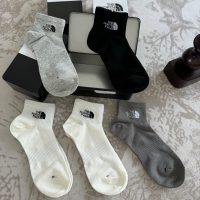 ノースフェイス コピー 一箱5足入りアウトドア快適で通気性が良い男女ソックス