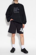 ヴェトモン スーパーコピー レトロ プリントカジュアルショートパンツ