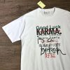 ヴェトモン スーパーコピー アルファベット落書きアメリカンスタイル半袖Tシャツ