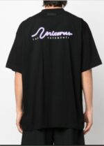 ヴェトモン 偽物 ファッション グラフィティ カジュアル半袖Tシャツ