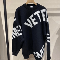 ヴェトモン コピー アイキャッチ グラフィティ プリントカジュアルパーカー