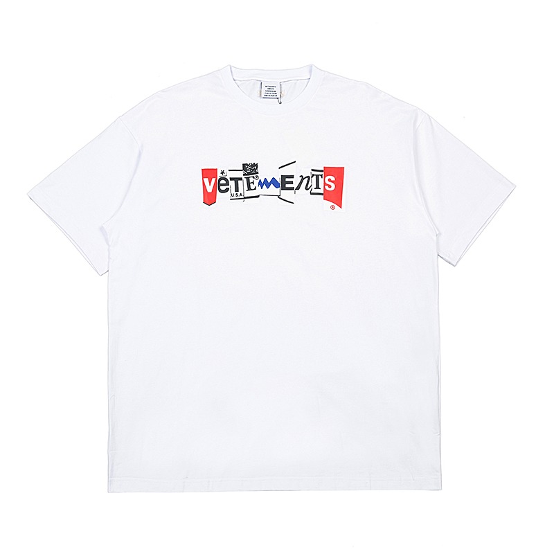 ヴェトモン スーパーコピー 優良サイト 口コミ レトロ アメリカンスタイルモノグラム半袖Tシャツ