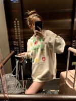 新作 入荷 格安 ヴェトモン スーパーコピー アメリカンスタイルグラフィティカジュアルフード付きパーカー