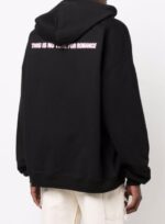 業界最高い品質 ヴェトモン n級品 アメリカンスタイルアルファベットプリントフード付きパーカー