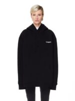 入手困難 ヴェトモン スーパーコピー シンプルスタイルアルファベットプリントフード付きパーカー