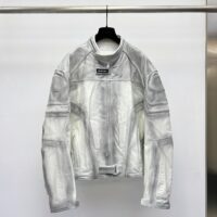 オシャレにお得100%新品 バレンシアガ 偽物 新品 レザージャケット