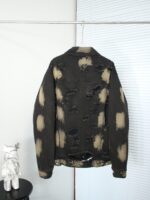 激安大特価最新作 バレンシアガ 偽物 刺しゅうデニムジャケットジャケット