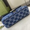 オシャレにお得100%新品 グッチ 偽物 Marmontシリーズデニムショルダーバッグ