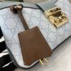 品質保証新作登場 グッチ 偽物 Padlockシリーズグレーブルーショルダーバッグ