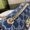 オシャレにお得100%新品 グッチ 偽物 Marmontシリーズデニムショルダーバッグ